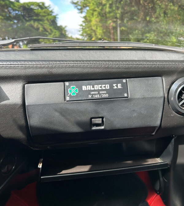 1982 Alfa Romeo GTV6 2.5L edición limitada Balocco SE (numerado) - Imagen 17